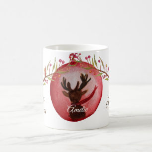 Personalisierte Weihnachten. Tasse von Neujahrsges