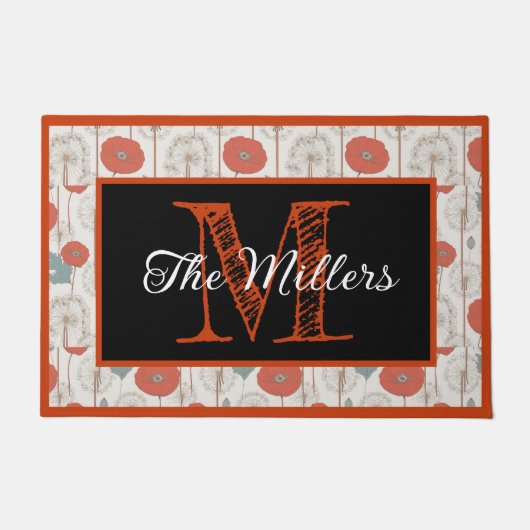 Personalisierte Weihnachten vor der Haustür Fußmatte (Vorderseite)