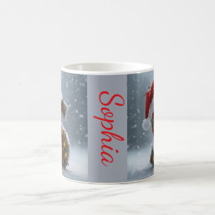 Personalisierte Weihnachts-Alphabet-Tassensammlung Kaffeetasse