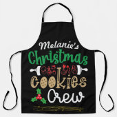 Personalisierte Weihnachts-Cookie-All-over-Print-S Schürze (Vorderseite)