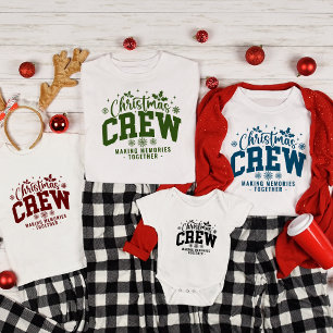 Personalisierte Weihnachts-Crew Custom Holiday Paj T-Shirt