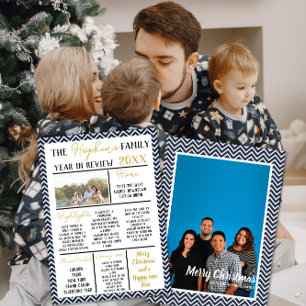 Personalisierte Weihnachts-Erinnerungskarte Jahres Einladung