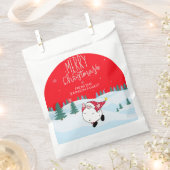 Personalisierte Weihnachts-Gefälligkeitstaschen mi Geschenktütchen (Ausgeschnitten)