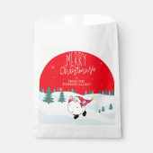 Personalisierte Weihnachts-Gefälligkeitstaschen mi Geschenktütchen (Vorderseite)