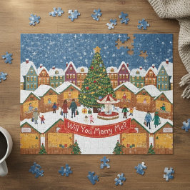 Personalisierte Weihnachts-Geheimnachricht/Heirate Puzzle