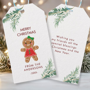 Personalisierte Weihnachts- Geschenkanhänger