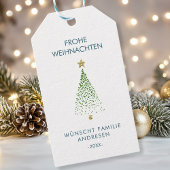 Personalisierte Weihnachts- Geschenkanhänger