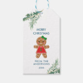 Personalisierte Weihnachts- Geschenkanhänger (Vorderseite)