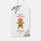 Personalisierte Weihnachts- GeschenkŌ Geschenkanhänger (Vorderseite)