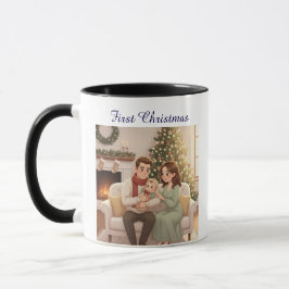 Personalisierte Weihnachts-Kapuzenjacke für Kinder Tasse