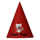 Personalisierte Weihnachts koala Cartoon Party Hat Partyhütchen (Vorderseite)