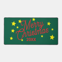 Personalisierte Weihnachts-Schreibtischunterlage Schreibtischunterlage