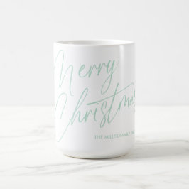 Personalisierte Weihnachts-Script-Tasse | Custom Kaffeetasse