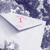 Personalisierte Weihnachts-Snowman Rubber-Briefmar Gummistempel