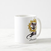 Personalisierte Weihnachts-Star-Maus Kaffeetasse (VorderseiteRechts)