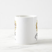 Personalisierte Weihnachts-Star-Maus Kaffeetasse (Mittel)