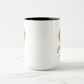 Personalisierte Weihnachts-Star-Maus Tasse (Zentrum)