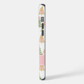 Personalisierte Weihnachtsbaum-Handyhülle iPhone Hülle (Linke Seite)