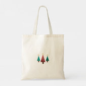 Personalisierte Weihnachtsbäume Tragetasche (Rückseite)