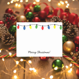 Personalisierte Weihnachtsbaumleuchten Post-it®-No Post-it Klebezettel