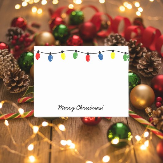 Personalisierte Weihnachtsbaumleuchten Post-it®-No Post-it Klebezettel