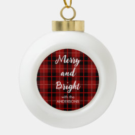 Personalisierte Weihnachtsbaumschmuck Keramik Kugel-Ornament