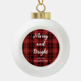 Personalisierte Weihnachtsbaumschmuck Keramik Kugel-Ornament