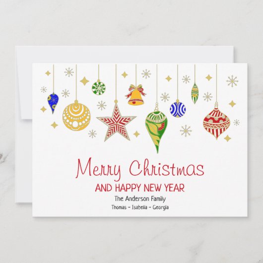 Personalisierte Weihnachtsbaumteller (Vorderseite)