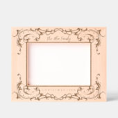 Personalisierte Weihnachtsbilder aus Holz Geätzte Rahmen (Vorderseite)