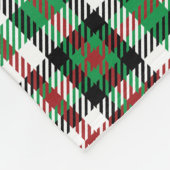 Personalisierte Weihnachtsdecke Plaid Erinnerungss Fleecedecke (Ecke)