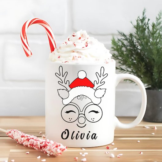 Personalisierte Weihnachtsfeier Kaffeetasse