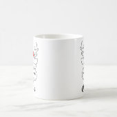 Personalisierte Weihnachtsfeier Kaffeetasse (Mittel)