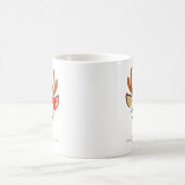 Personalisierte Weihnachtsfeier Kaffeetasse (Mittel)