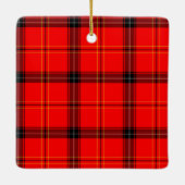 Personalisierte Weihnachtsfeier Keramik Keramikornament (Rückseite)