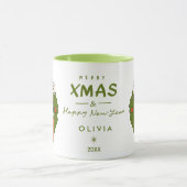 Personalisierte Weihnachtsfeier mit Snowman | Feie Tasse (Zentrum)