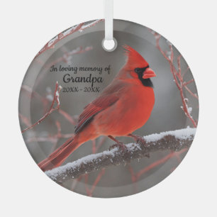 Personalisierte Weihnachtsfeier Ornament Aus Glas