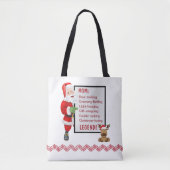 Personalisierte Weihnachtsfeier Tasche (Vorderseite)
