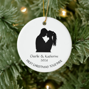 Personalisierte Weihnachtsfeierlichkeiten mit Orna Keramik Ornament