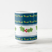 Personalisierte Weihnachtsfeiern & Berries Kaffeetasse (Mittel)