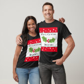 Personalisierte Weihnachtsfeiern & Berries T-Shirt (Unisex)