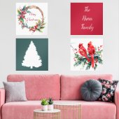 Personalisierte Weihnachtsfeiertage Bilderwand Sets (Wohnzimmer)