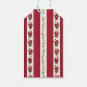 Personalisierte Weihnachtsfeiertage Geschenkanhänger (Rückseite)