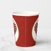 Personalisierte Weihnachtsfeiertage Pappbecher (Rechts)