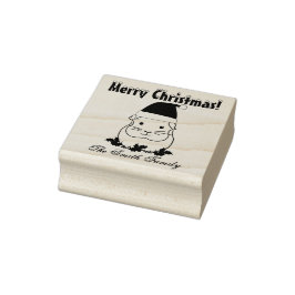Personalisierte Weihnachtsferien-Guinea Gummistempel