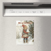 Personalisierte Weihnachtsgebäck & Bunny Geschenk Magnet (In Situ (Geschirrspüler))