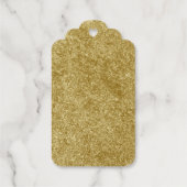 Personalisierte Weihnachtsgebäck Geschenkanhänger (Rückseite)