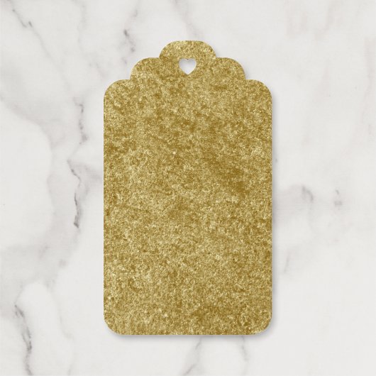 Personalisierte Weihnachtsgebäck Geschenkanhänger (Rückseite)