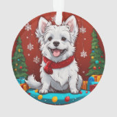 "Personalisierte Weihnachtsgebäck Ornament (Rückseite)