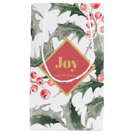 Personalisierte Weihnachtsgeschenke Botanische Hol Kleine Geschenktüte