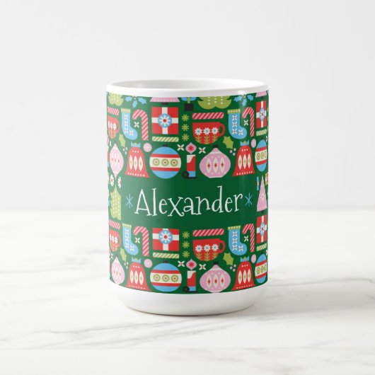Personalisierte Weihnachtsgeschenke Kaffeetasse (Mittel)
